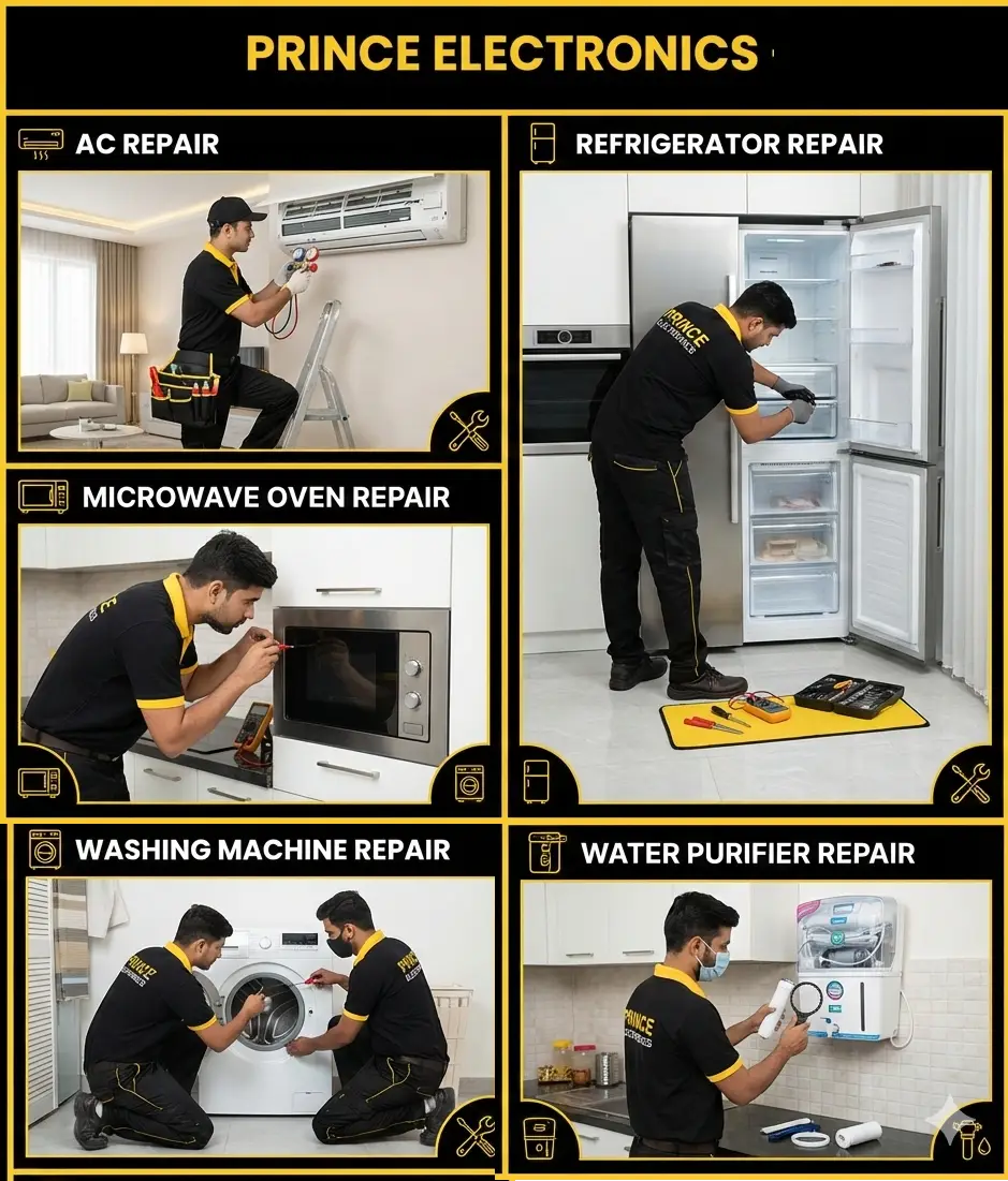 Prince Electronics Team Working